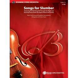 Songs For Slumber (s/o) -Engelbert Humperdinck / Arr.Janet Farrar-Royce