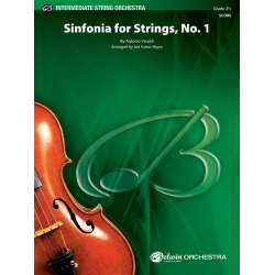 Sinfonia For Strings No.1 (s/o) -Antonio Vivaldi / Arr.Janet Farrar-Royce