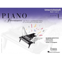 Piano Adventures: Unterrichtsheft 1 (mit CD) -Nancy Faber / Arr.Randall Faber