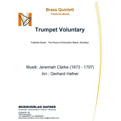 Trumpet Voluntary -Jeremiah Clarke / Arr.Gerhard Hafner