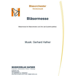 Bläsermesse -Gerhard Hafner