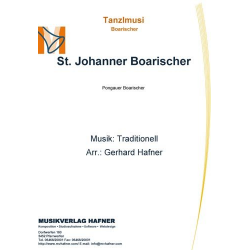 St. Johanner Boarischer -Traditional / Arr.Gerhard Hafner
