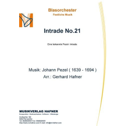 Intrade No.21 -Johann Christoph Pezel / Arr.Gerhard Hafner