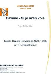 Pavane - Si je m'en vois -Claude Gervaise / Arr.Gerhard Hafner