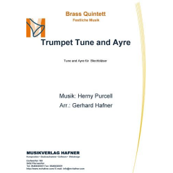 Trumpet Tune and Ayre -Henry Purcell / Arr.Gerhard Hafner