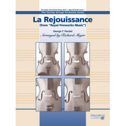 La Rejouissance from the 'Royal Fireworks Music' -Georg Friedrich Händel (George Frederic Handel) / Arr.Richard Meyer
