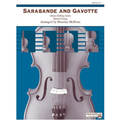 Sarabande and Gavotte (string orchestra) -Edvard Grieg / Arr.Brendan McBrien