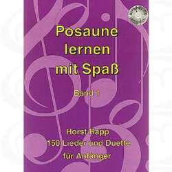 Posaune lernen mit Spaß Band 1 + CD -Horst Rapp