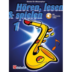Hören, Lesen & Spielen - Band 1 - Altsaxophon -Joop Boerstoel / Arr.Jaap Kastelein