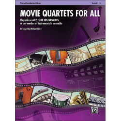 Movie Quartets For All/Pno/Cond/Ob -Diverse / Arr.Michael Story