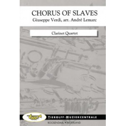 Chorus of Slaves (from Nabucco) (B) CQ -Giuseppe Verdi / Arr.André Lemarc