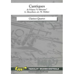 Cantiques (from l'Africaine) -Giacomo Meyerbeer / Arr.Willem Hekker