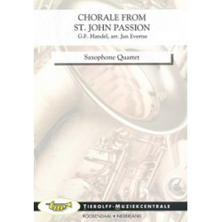 Chorale (from St. John Passion) -Georg Friedrich Händel (George Frederic Handel) / Arr.Jan Evertse