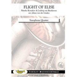 Flight of Elise (Saxophone Quartet) -Nicolaj / Nicolai / Nikolay Rimskij-Korsakov / Arr.Johan van der Linden