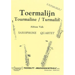 Toermalijn/Tourmaline/Turmalin, Saxophone Quartet -Adrian Valk
