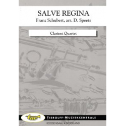 Salva Regina (Clarinet Quartet) -Franz Schubert / Arr.Dirk Speets