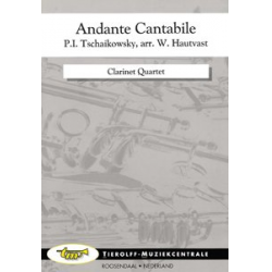 Andante Cantabile -Piotr Ilich Tchaikowsky (Pyotr Peter Ilyich Iljitsch Tschaikovsky) / Arr.Willy Hautvast