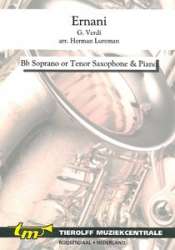 Ernani, Soprano or Tenor Saxophone & Piano -Giuseppe Verdi / Arr.Herman Lureman