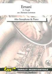 Ernani, Alto Saxophone and Piano -Giuseppe Verdi / Arr.Herman Lureman