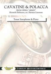 Cavatine & Polacca (from the opera "Armin"), Tenor Saxophone & Piano -Heinrich Hofmann / Arr.Herman Lureman