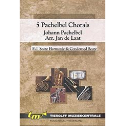 5 Pachelbel Chorals -Johann Pachelbel / Arr.Jan de Laat