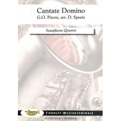 Cantate Domino -Giuseppe Ottavio Pitoni / Arr.Dirk Speets