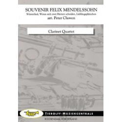 Souvenir Felix Mendelssohn -Felix Mendelssohn-Bartholdy / Arr.Peter Cluwen