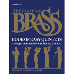 Canadian Brass Book of Easy Quintets - Score -Canadian Brass / Arr.Walter Barnes
