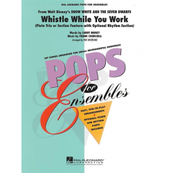 Whistle while you work (Flötentrio oder Ensemble) -Frank Churchill / Arr.Eric Osterling