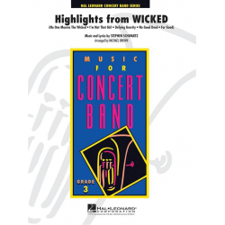 Highlights from Wicked -Stephen Schwartz / Arr.Michael Brown