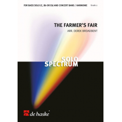 The Farmer's Fair (Solo für Tuba und Blasorchester) -Traditional / Arr.Derek M. Broadbent