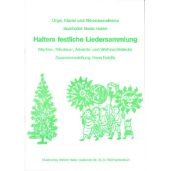 Halters festliche Liedersammlung - 38 2. Tuba in C -Hans Kolditz