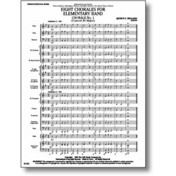 Eight Chorales for Elementary Band -Quincy C. Hilliard / Arr.Quincy C. Hilliard