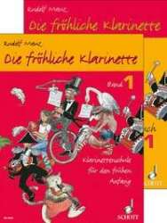 Die fröhliche Klarinette Band 1 und Spielbuch 1 im Set -Rudolf Mauz