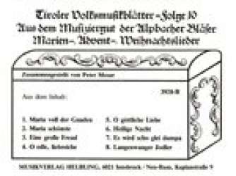 Tiroler Volksmusikblätter 10 -Peter Moser