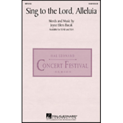 Sing to the Lord, Alleluia - SSA -Joyce Eilers-Bacak
