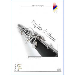 Pagina D'Album per Clarinetto e Pianoforte -Michele Mangani