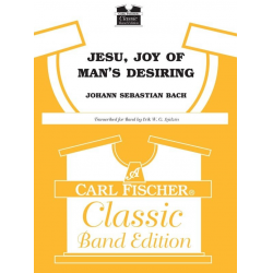 Jesu, joy of man's desiring (from Cantata No. 147) -Johann Sebastian Bach / Arr.Erik W.G. Leidzen