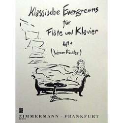 Klassische Evergreens für Flöte und Klavier Heft 1 -Diverse / Arr.Werner Richter