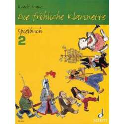 Die fröhliche Klarinette Band 2 - Spielbuch -Rudolf Mauz