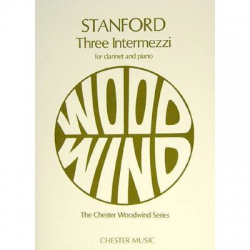 Three Intermezzi für Klarinette & Klavier op.13 -Charles Villiers Stanford
