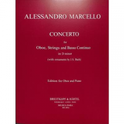 Concerto in d-moll  für Oboe und Klavier -Alessandro Marcello / Arr.Himie Voxman