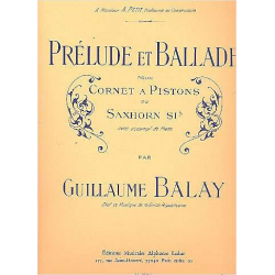 Prelude et Ballade -Guillaume Balay