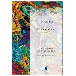 Choral Varié -Vincent d'Indy / Arr.Andreas van Zoelen