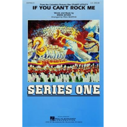 If You Can't Rock Me -Brian Setzer / Arr.Paul Murtha