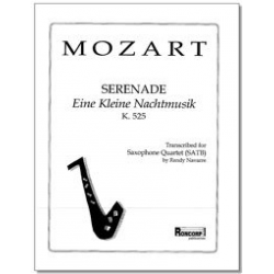 Eine kleine Nachtmusik - Serenade KV 525 -Wolfgang Amadeus Mozart / Arr.Randy Navarre