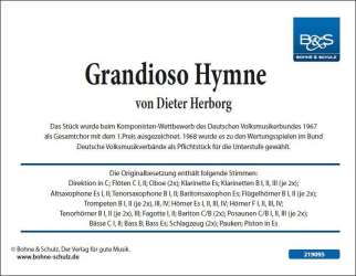 Grandioso (Hymne) -Dieter Herborg