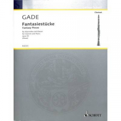 Fantasiestücke op. 43 für Klarinette und Klavier -Niels W. Gade