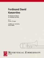 Konzertino in Es-Dur op. 4 für Posaune und Klavier -Ferdinand David / Arr.Robert Müller