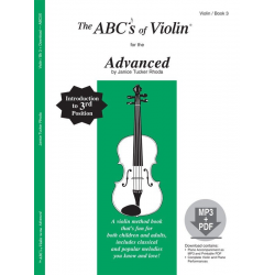 The ABCs Of Violin for The Advanced Book 3 -Janice Tucker Rhoda